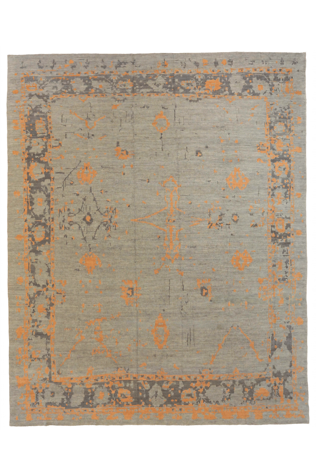 Persian Oushak Transitional Rug 68610