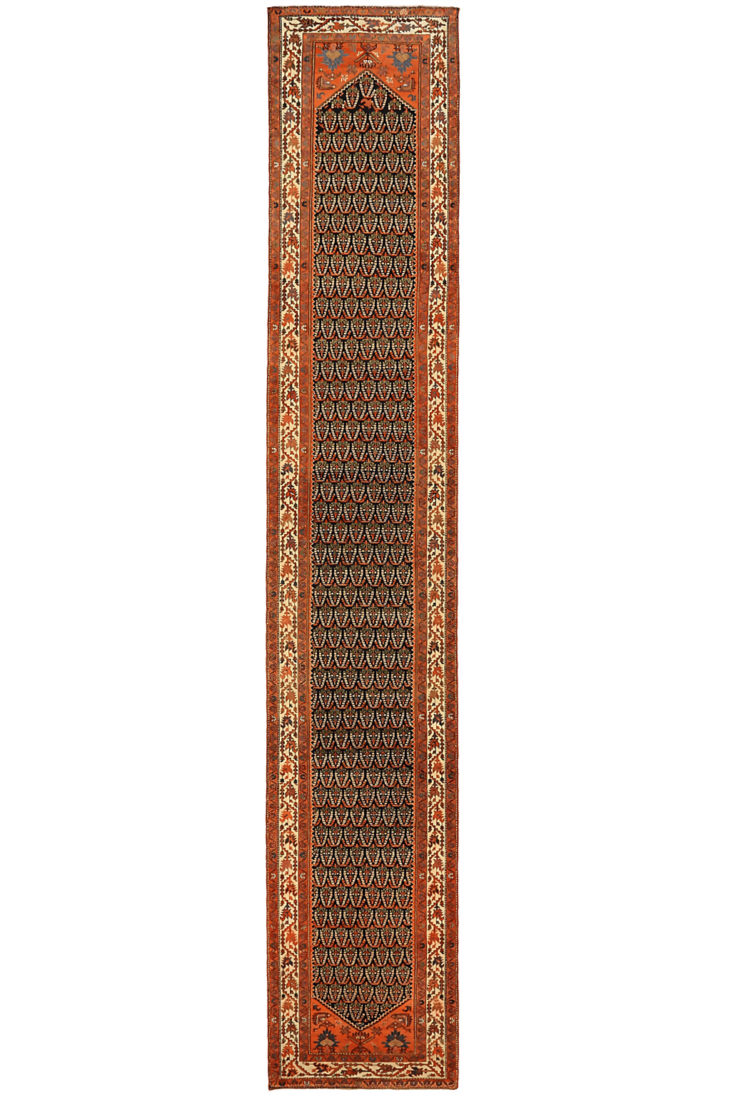 Antique Persian Malayer Traditional Rug 69069