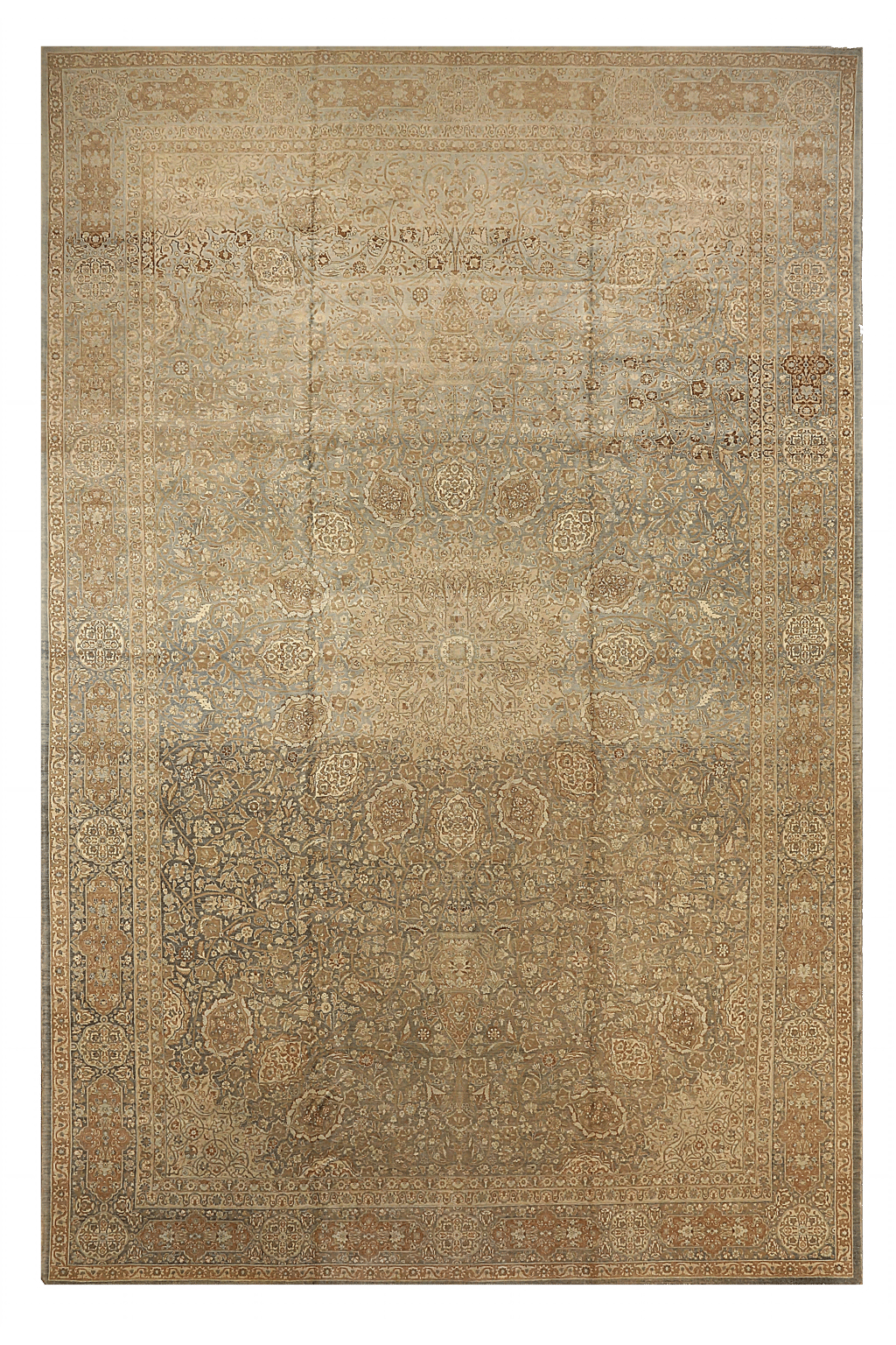 Antique Persian Transitional Rug 73919