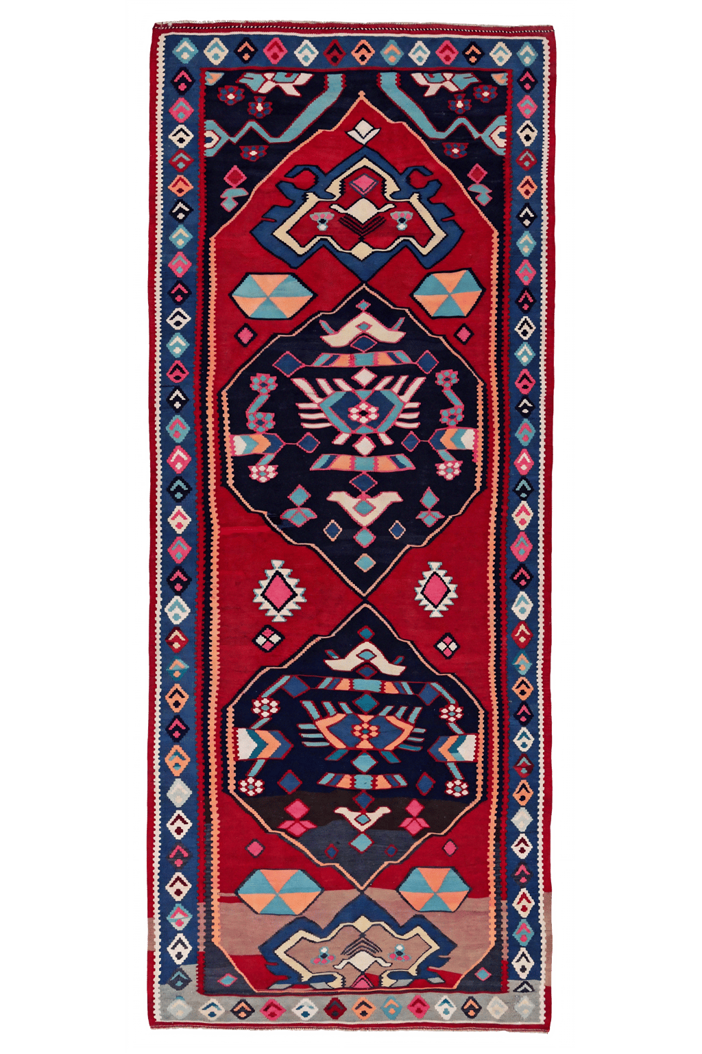 Antique Persian Transitional Rug 91111