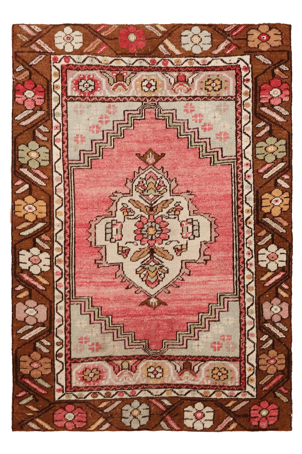 Antique Turkey Traditional Rug 93176
