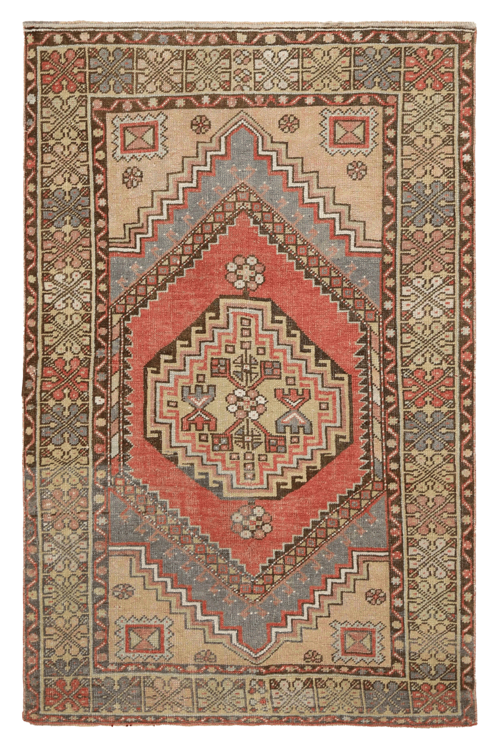 Antique Turkey Traditional Rug 93177