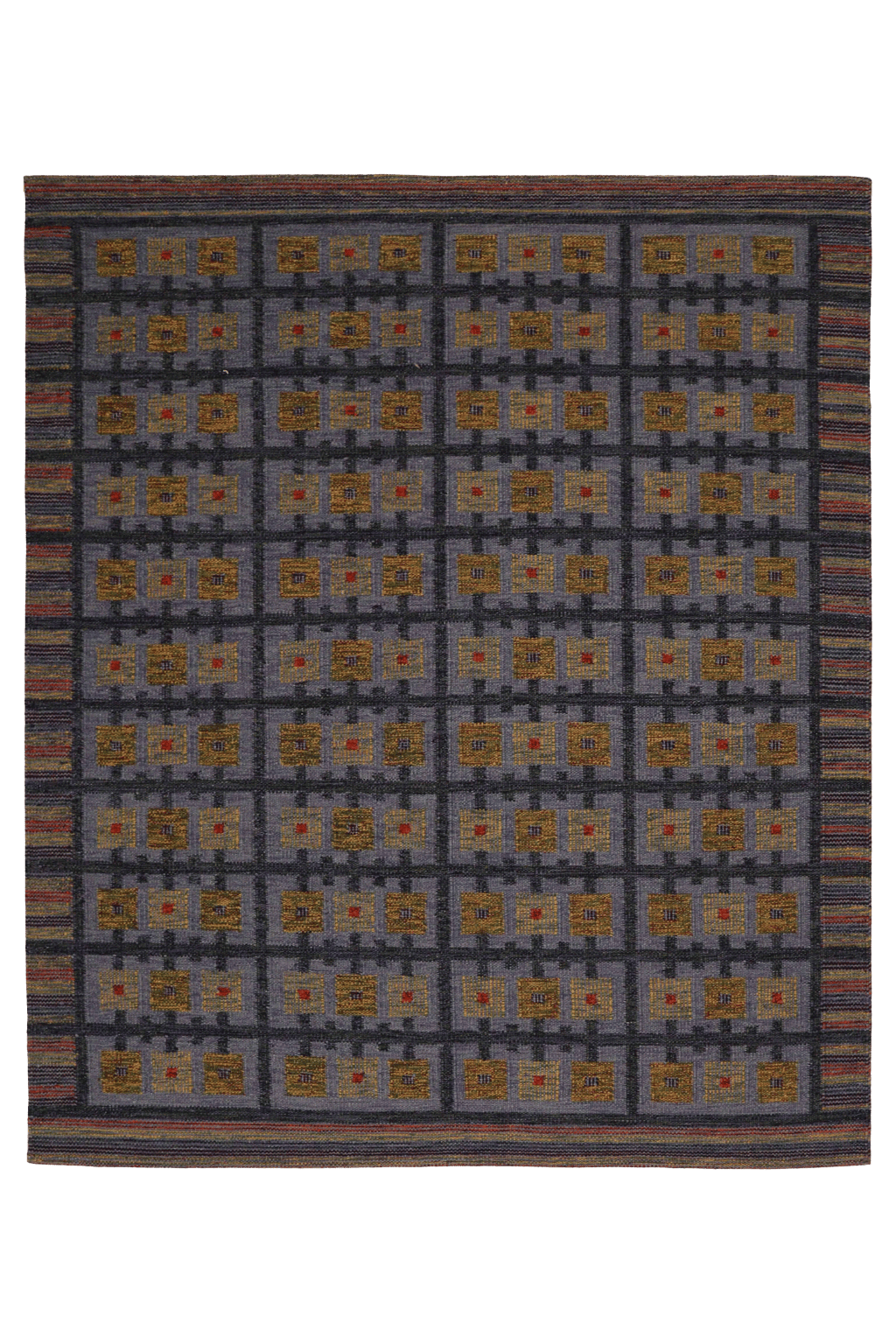 India Scandinavia Modern / Contemporary Rug 93420