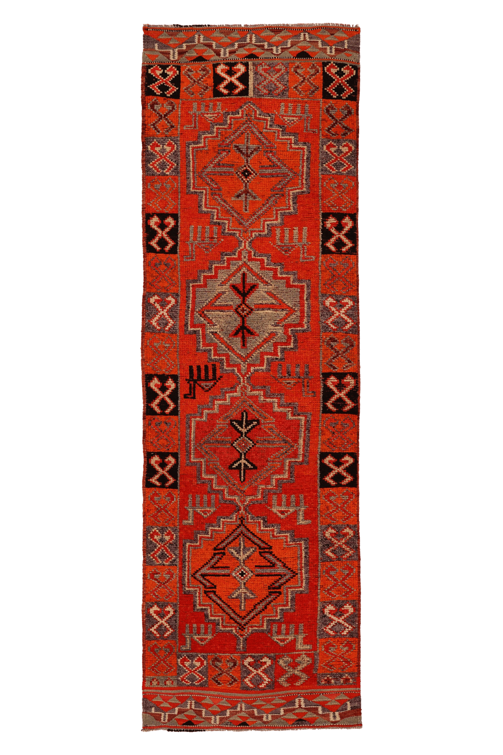 Antique Turkey Tribal Rug 93462