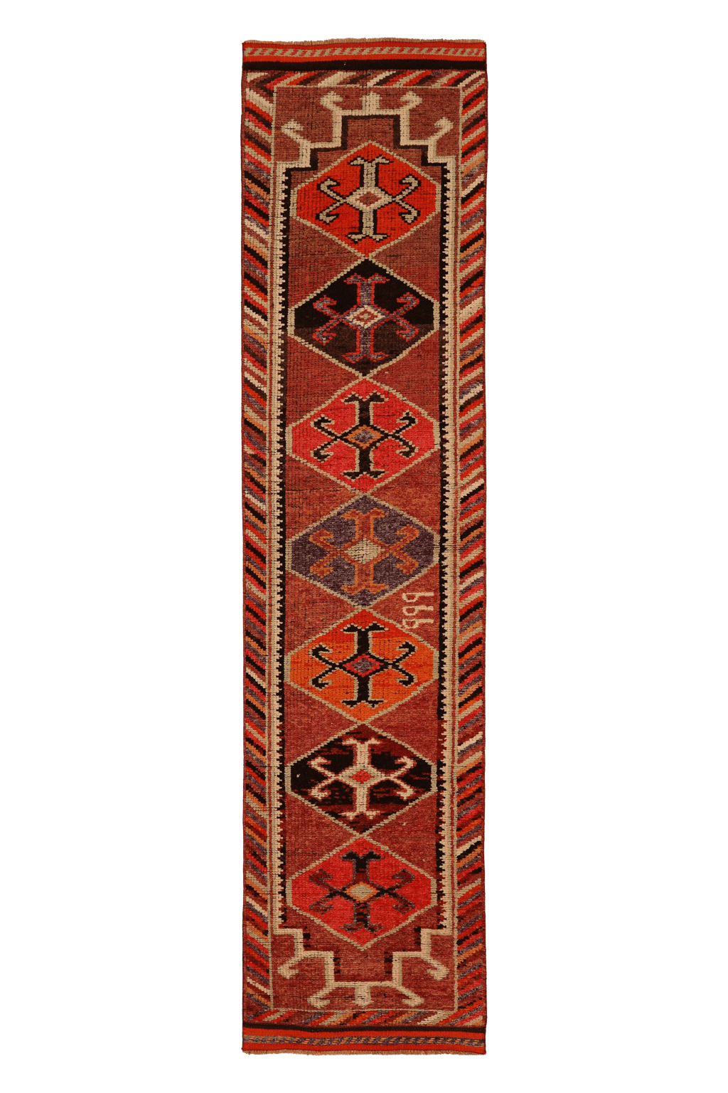 Antique Turkey Tribal Rug 93483