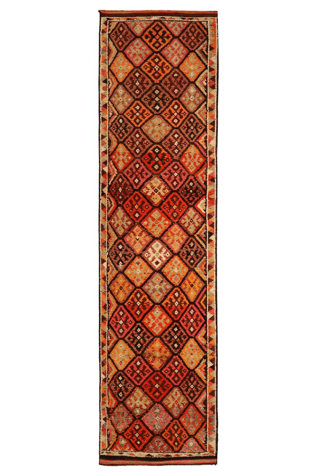 Antique Turkey Tribal Rug 93488