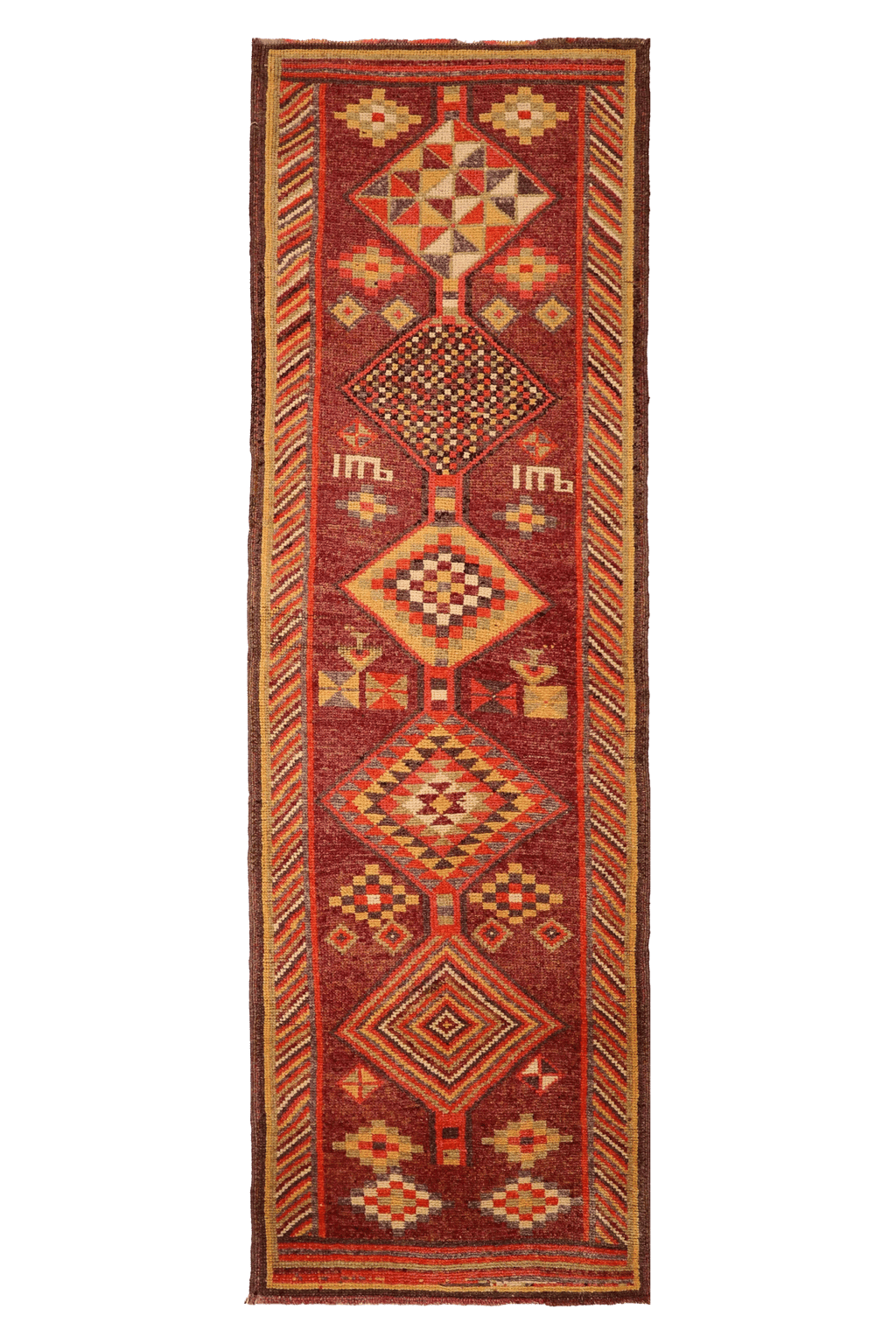 Antique Turkey Tribal Rug 93514