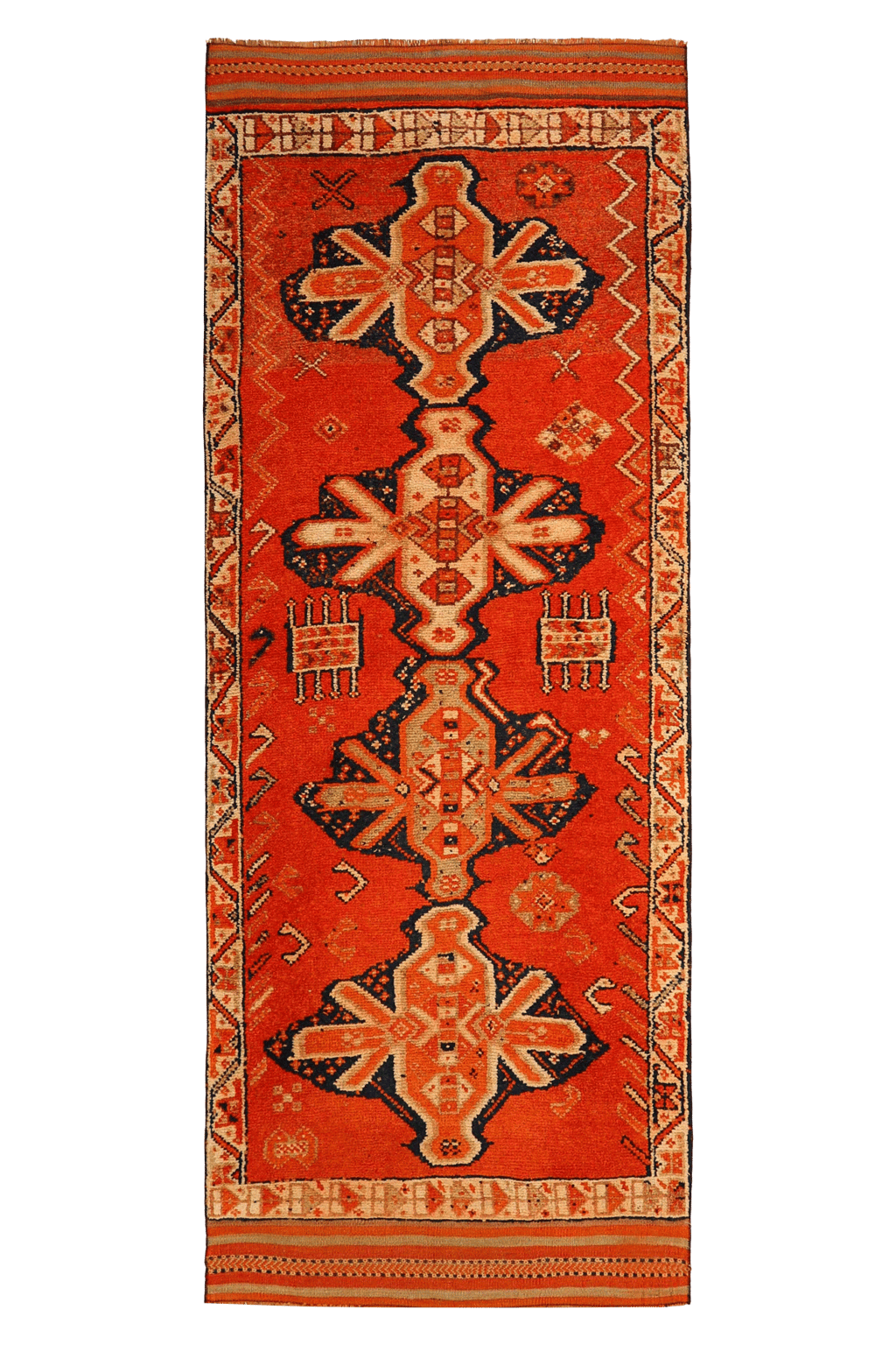 Antique Turkey Tribal Rug 93520