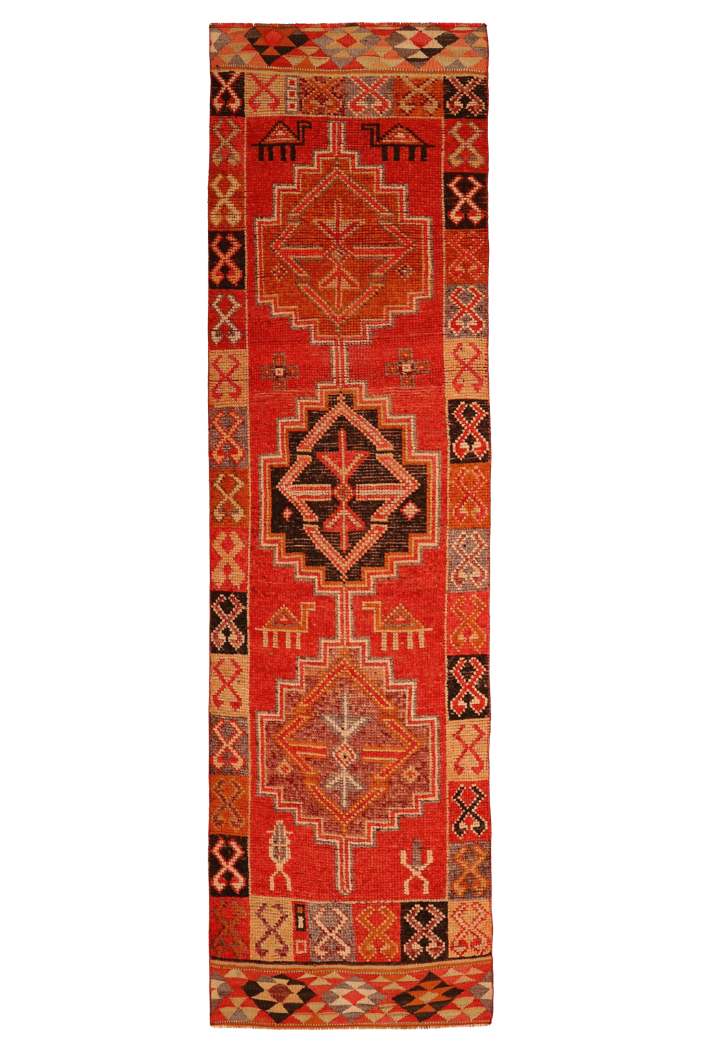 Antique Turkey Tribal Rug 93527