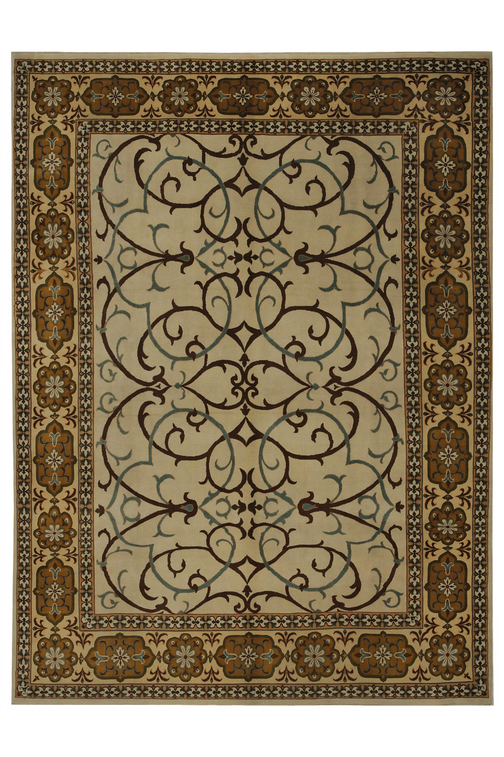Antique Persian Tabriz Transitional Rug 97217