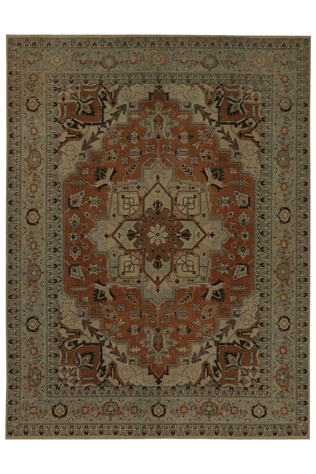 Persian Tabriz Traditional Rug 97222