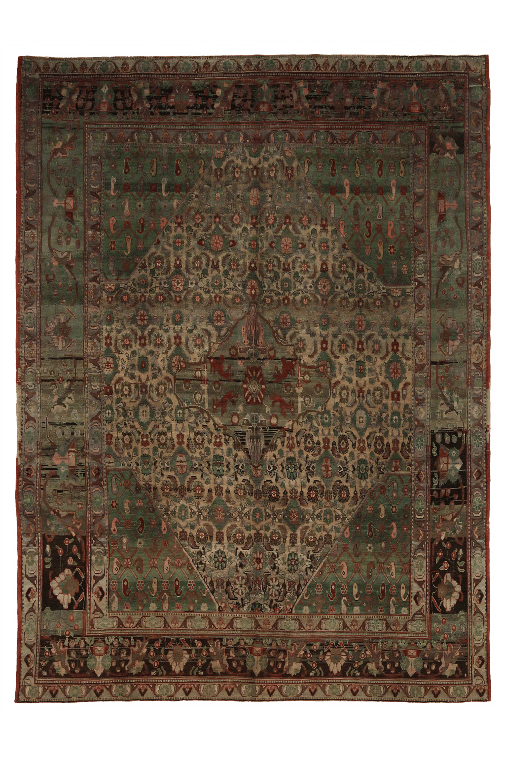 Persian Heriz Traditional Rug 97228