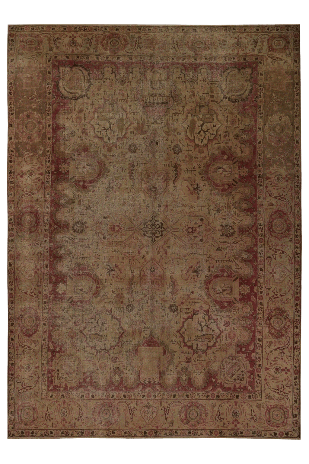 Persian Tabriz Traditional Rug 97231