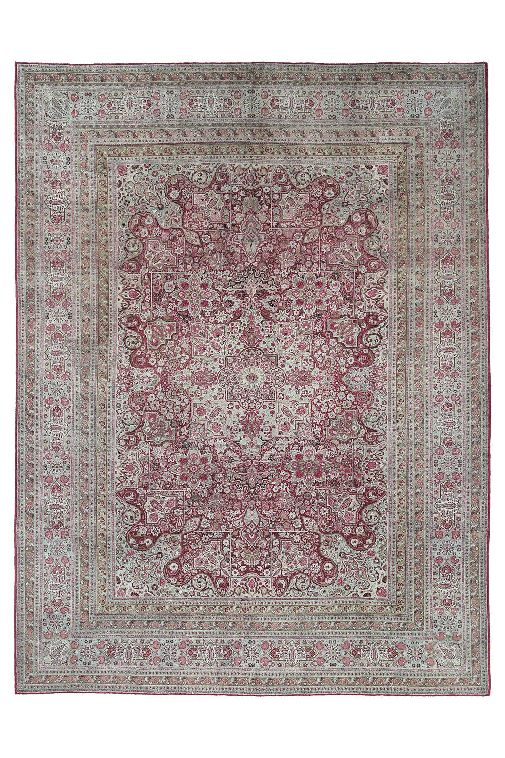 Persian Mashad Traditional Rug 97232