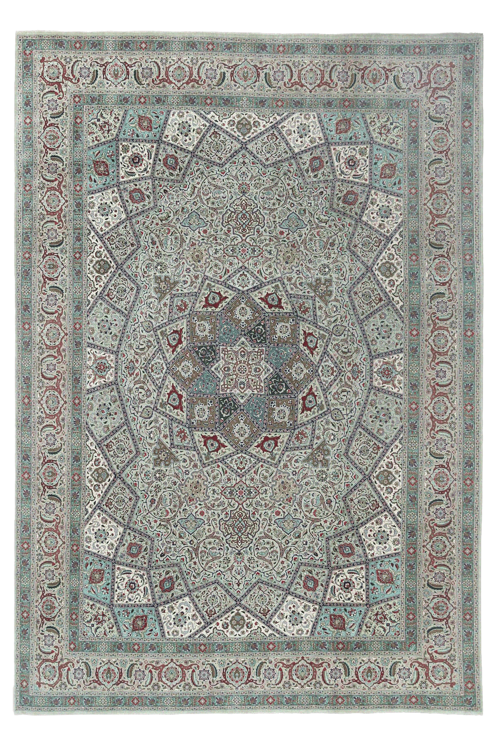 Persian Tabriz Traditional Rug 97235