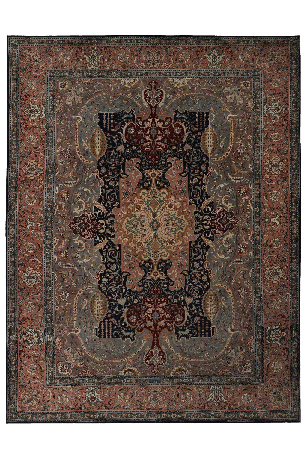 Persian Tabriz Traditional Rug 97239