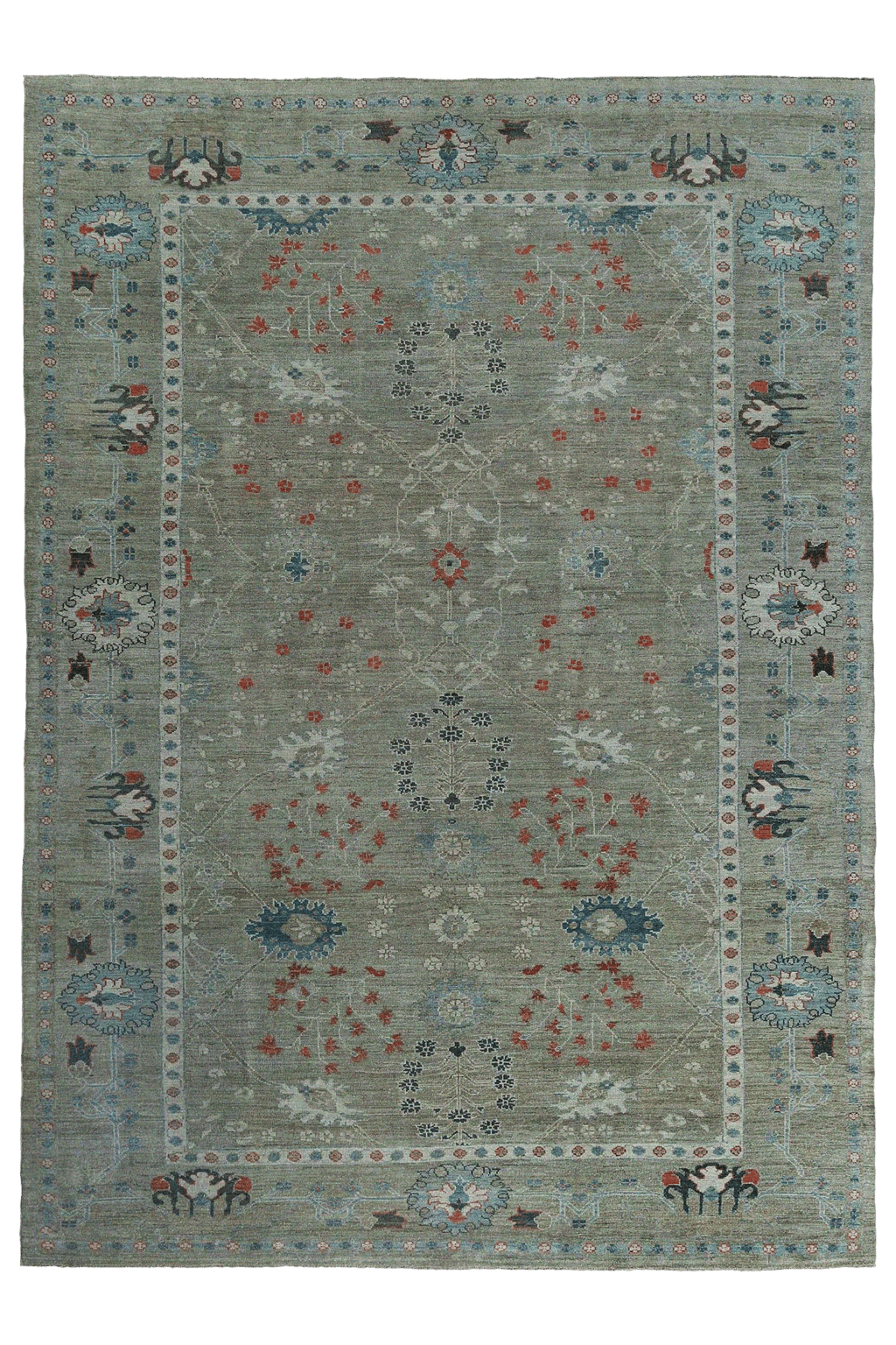Turkey Sultanabad Tribal Rug 97253