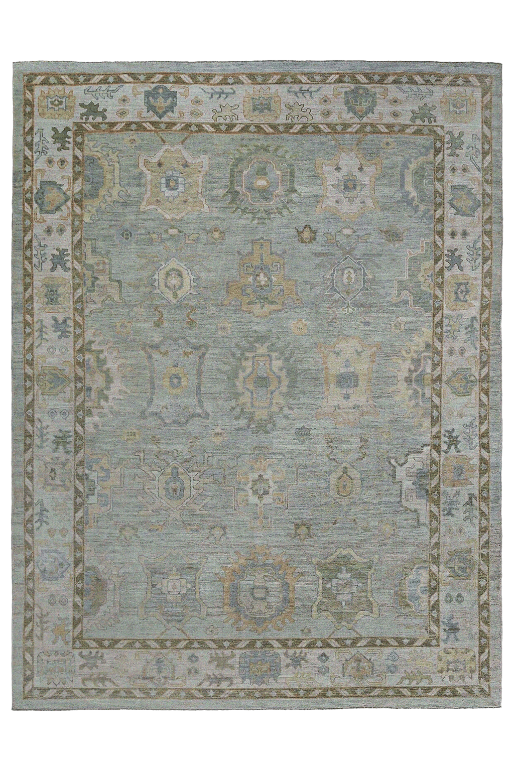 Turkey Oushak Tribal Rug 97272