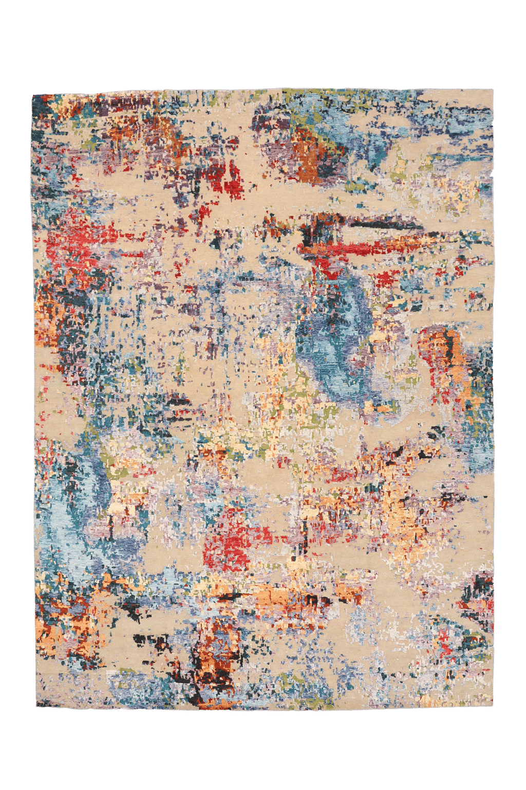 India Contemporary Rug 97322
