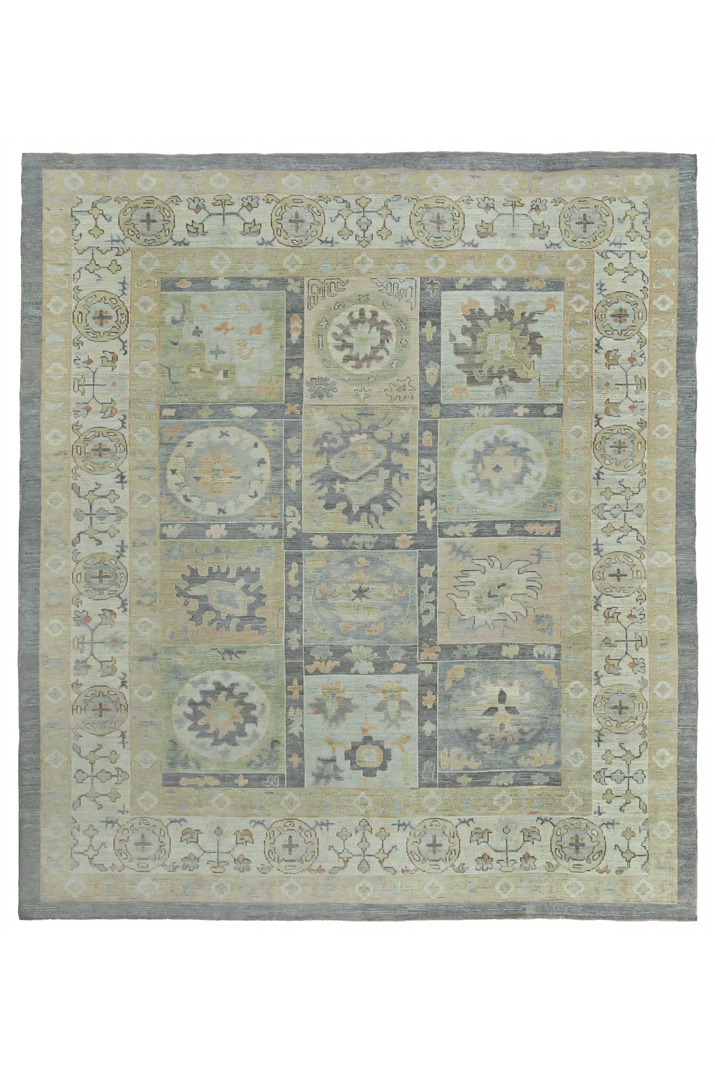 Turkey Oushak Tribal Rug 97380