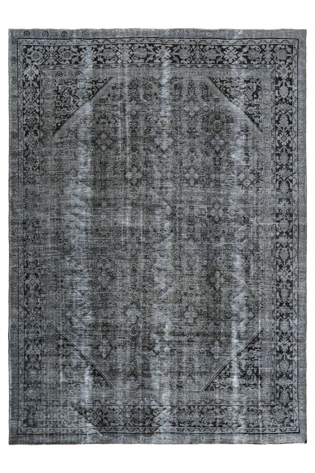 Antique Persian Mahal Traditional Rug 97588