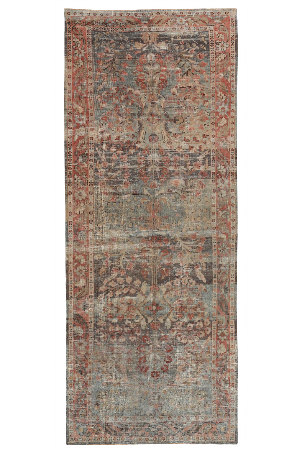 Antique Persian Mahal Traditional Rug 97716