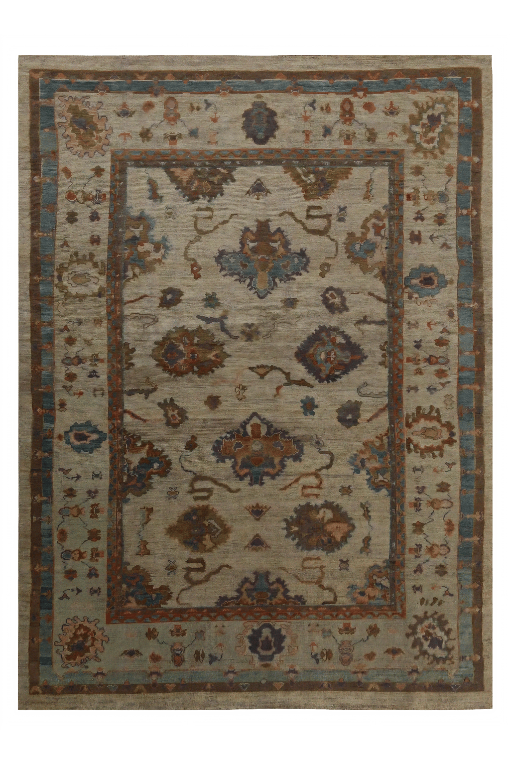 Turkey Oushak Traditional Rug 98093