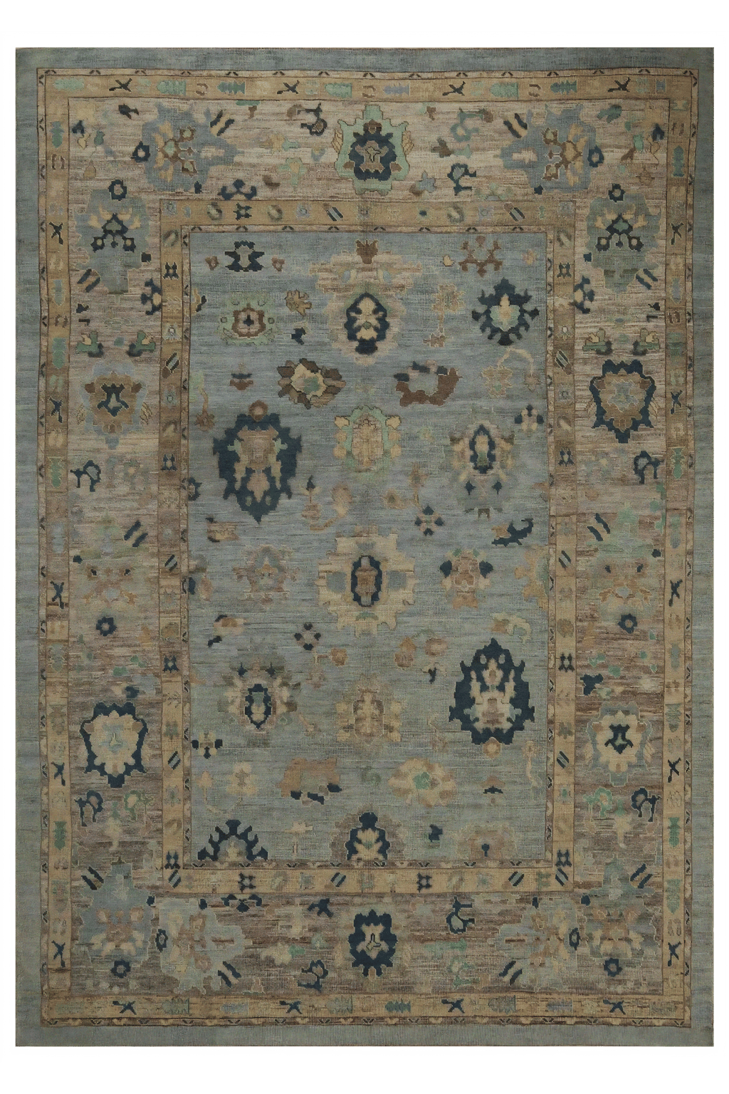 Turkey Oushak Traditional Rug 98106