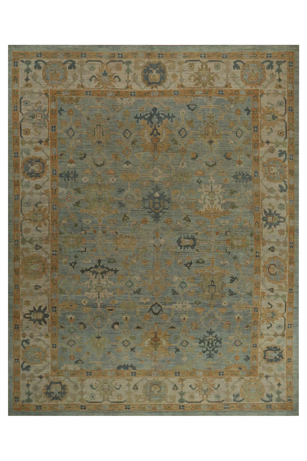 Turkey Oushak Traditional Rug 98114