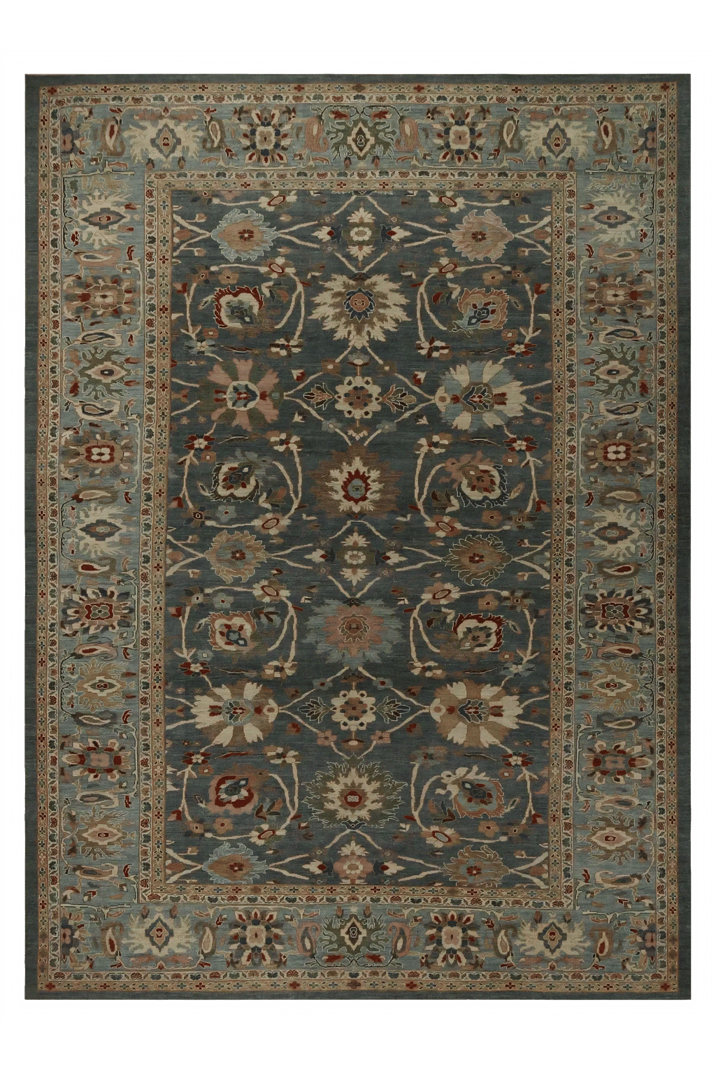 Turkey Sultanabad Traditional Rug 98125