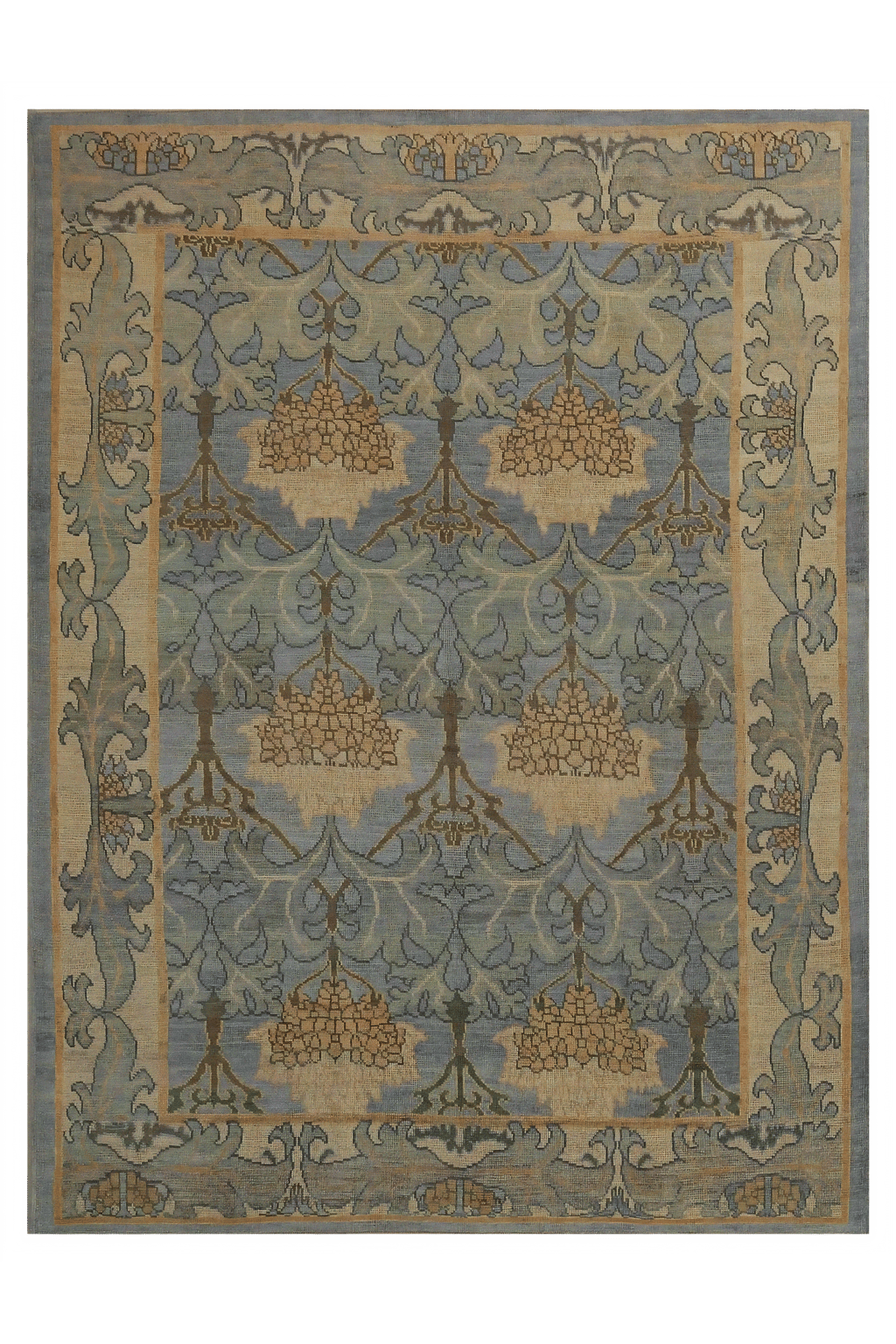 Turkey Oushak Traditional Rug 98136