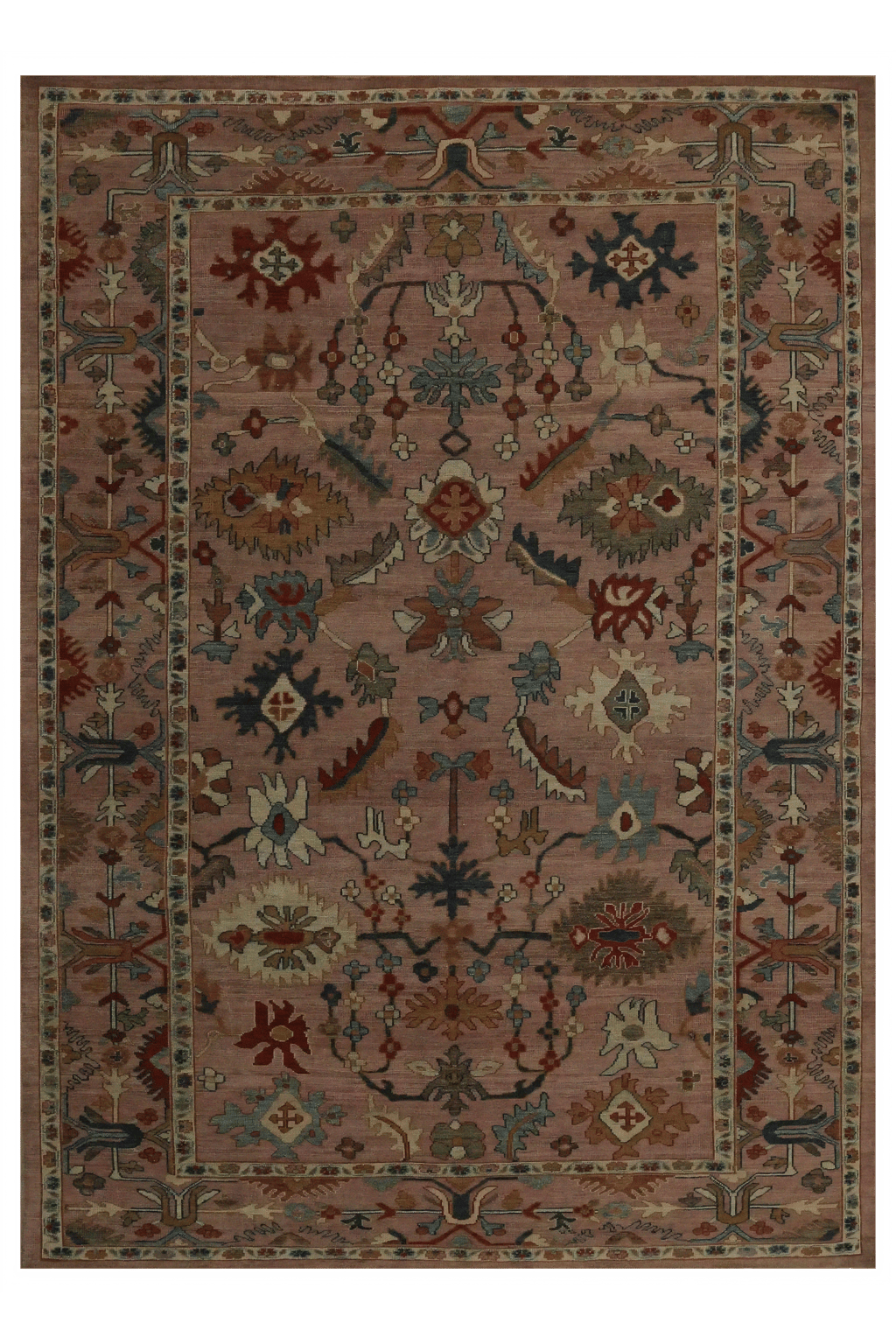 Turkey Sultanabad Traditional Rug 98159