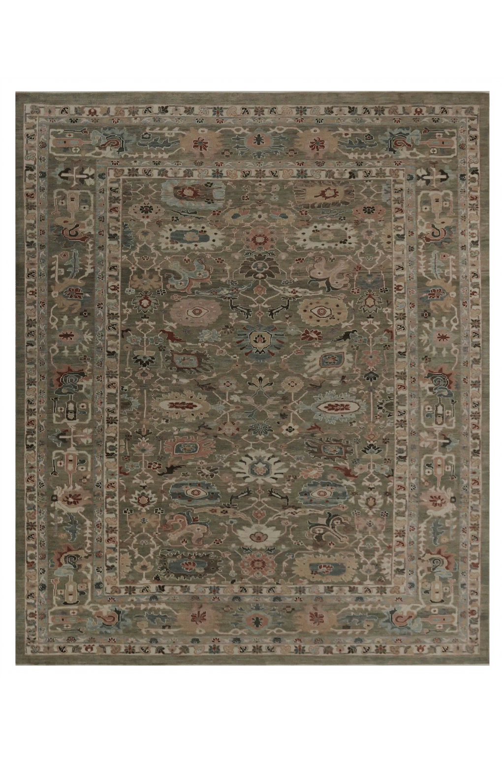 Turkey Sultanabad Traditional Rug 98193