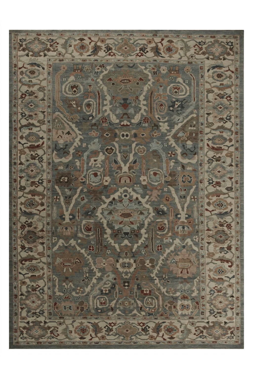 Turkey Sultanabad Traditional Rug 98195