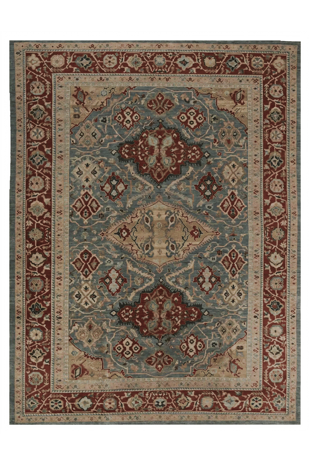 Turkey Sultanabad Traditional Rug 98206