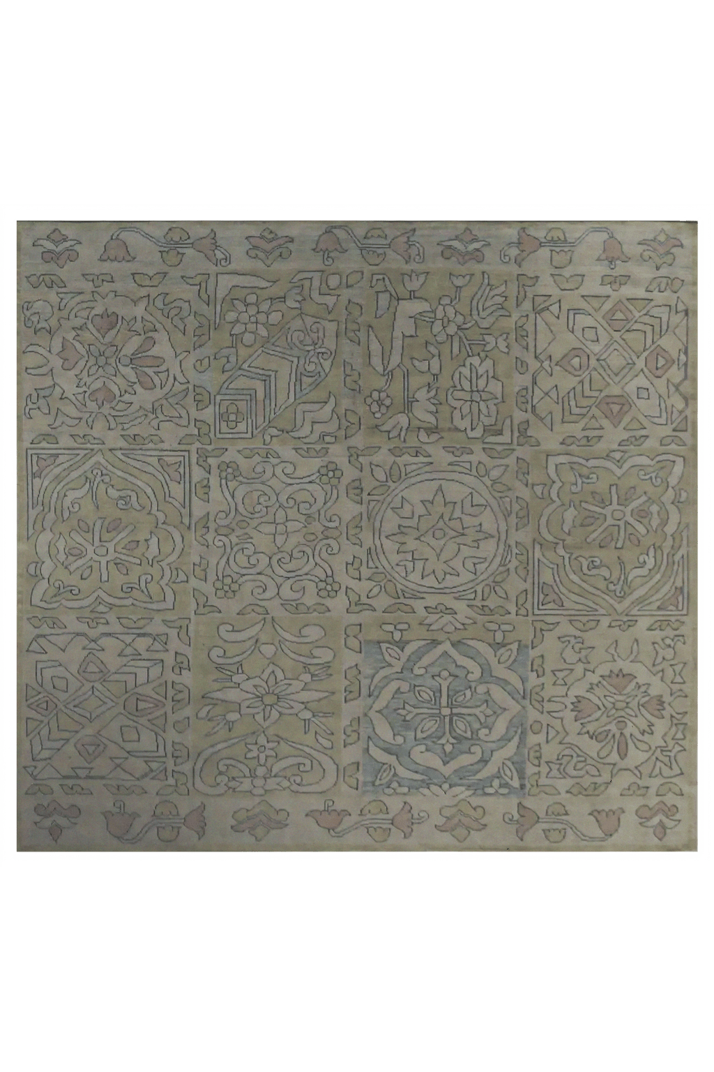 Turkey Oushak Traditional Rug 98210