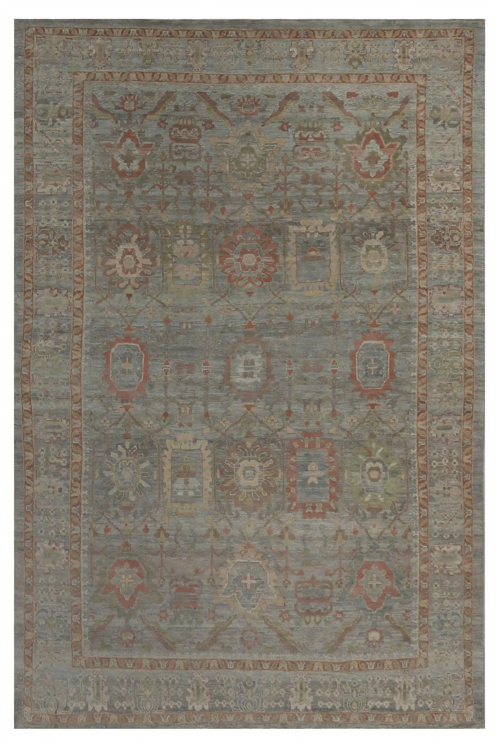 Turkey Sultanabad Traditional Rug 98232
