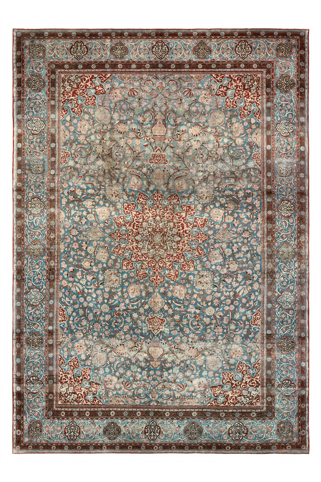 Persian Isfahan Rug 98312