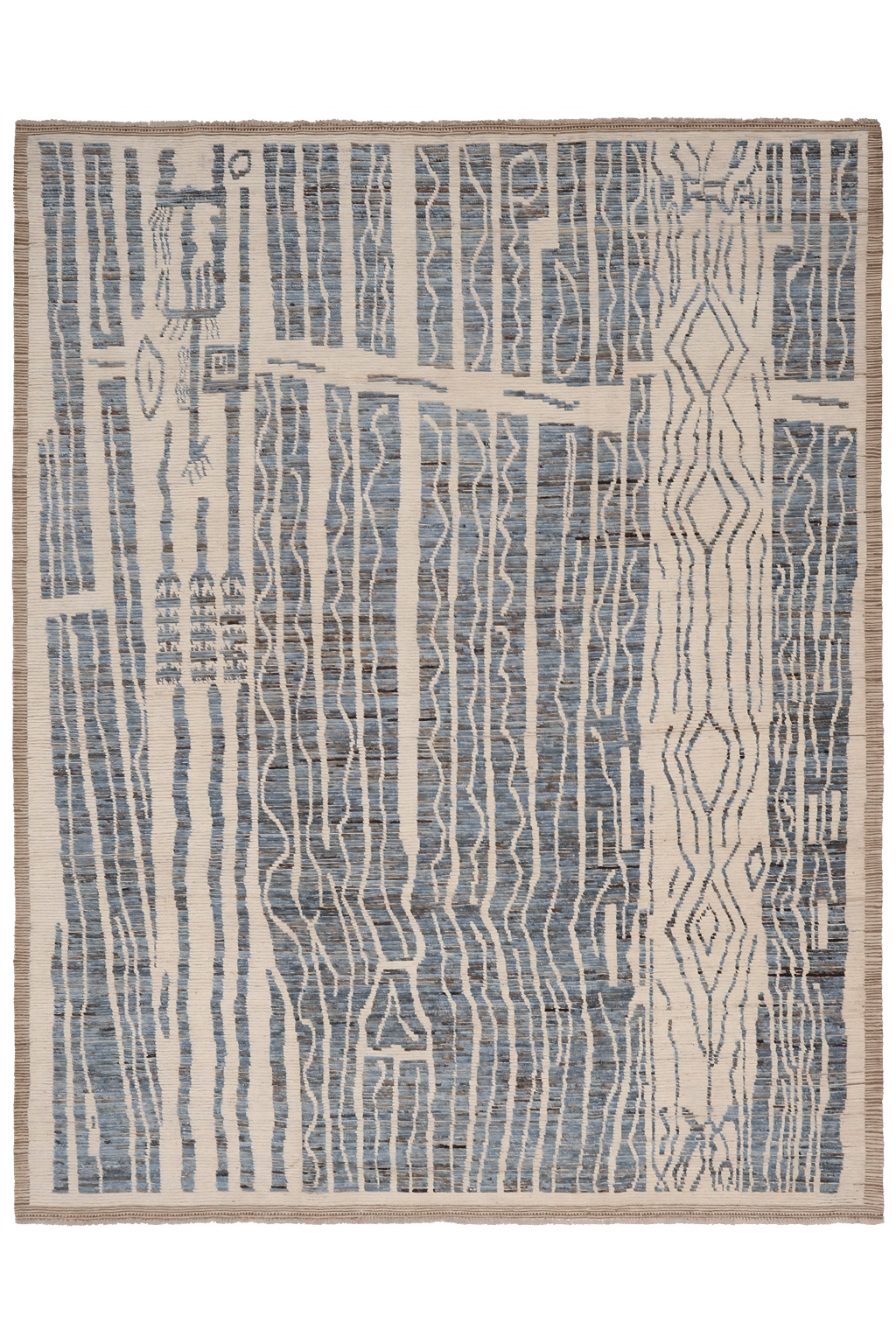 Afghanistan Moroccan Tribal Rug 98430