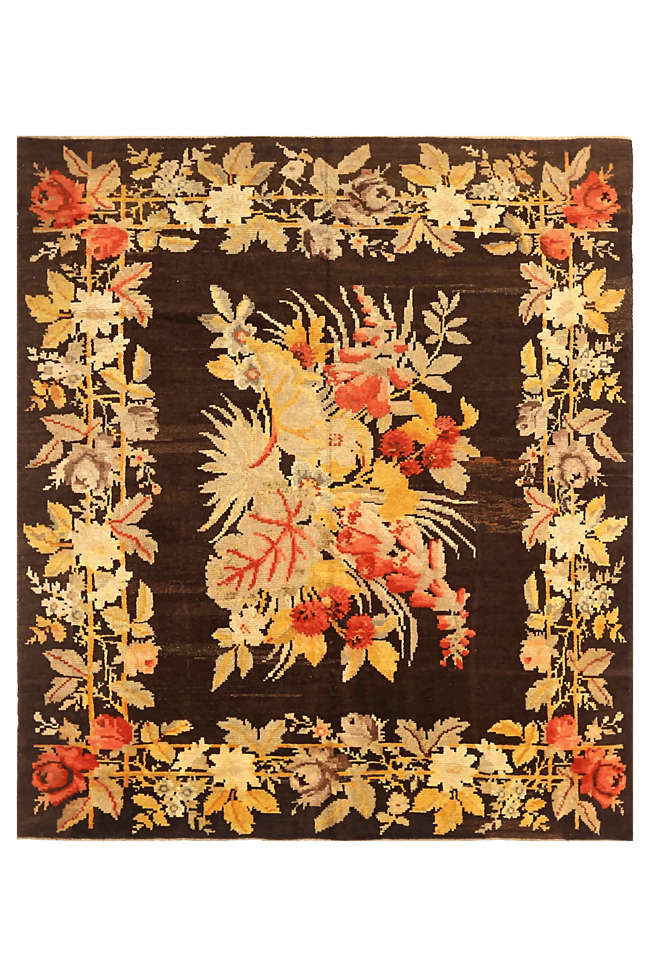 Antique Moldova Transitional Rug 73530