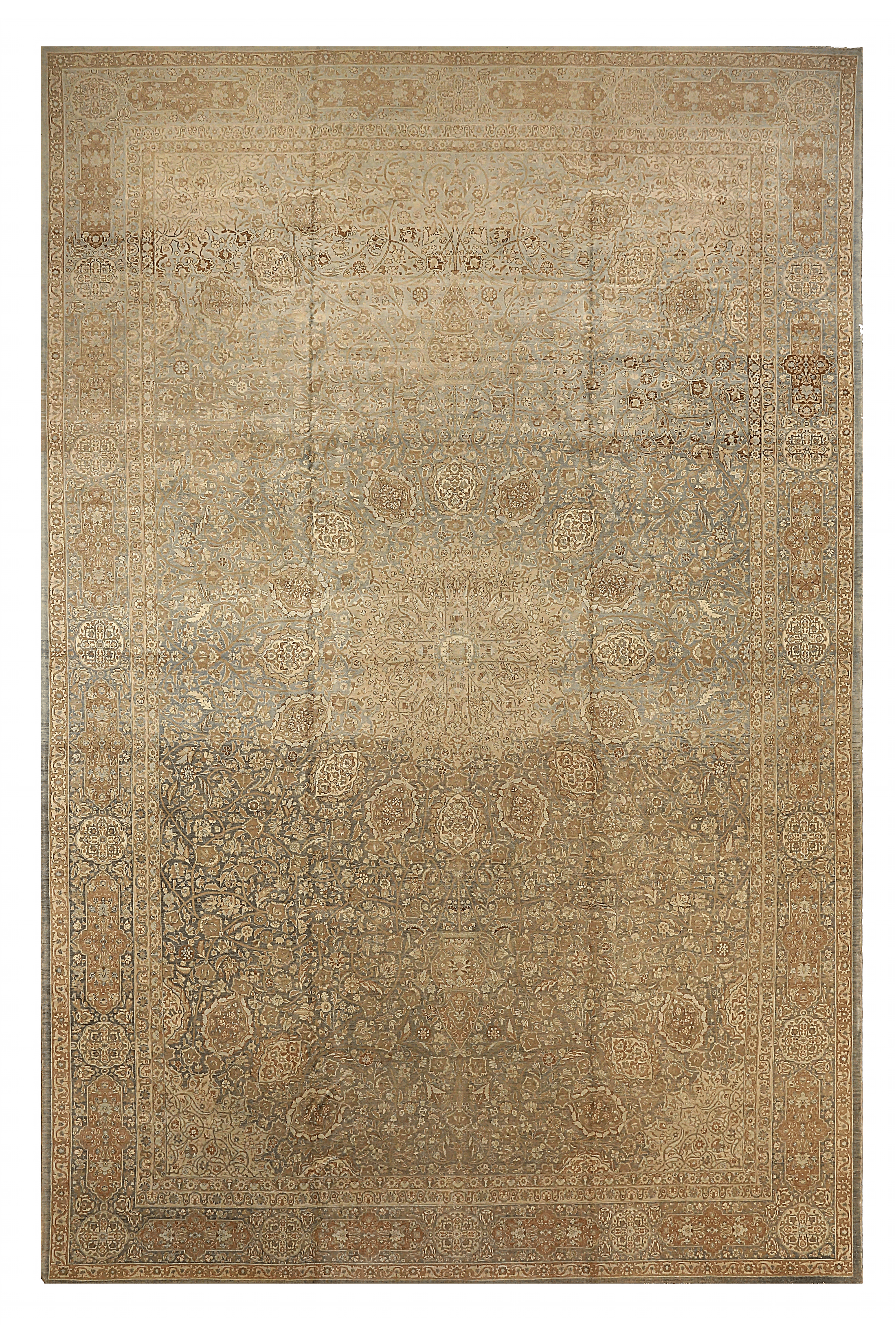 Antique Persian Transitional Rug 73919