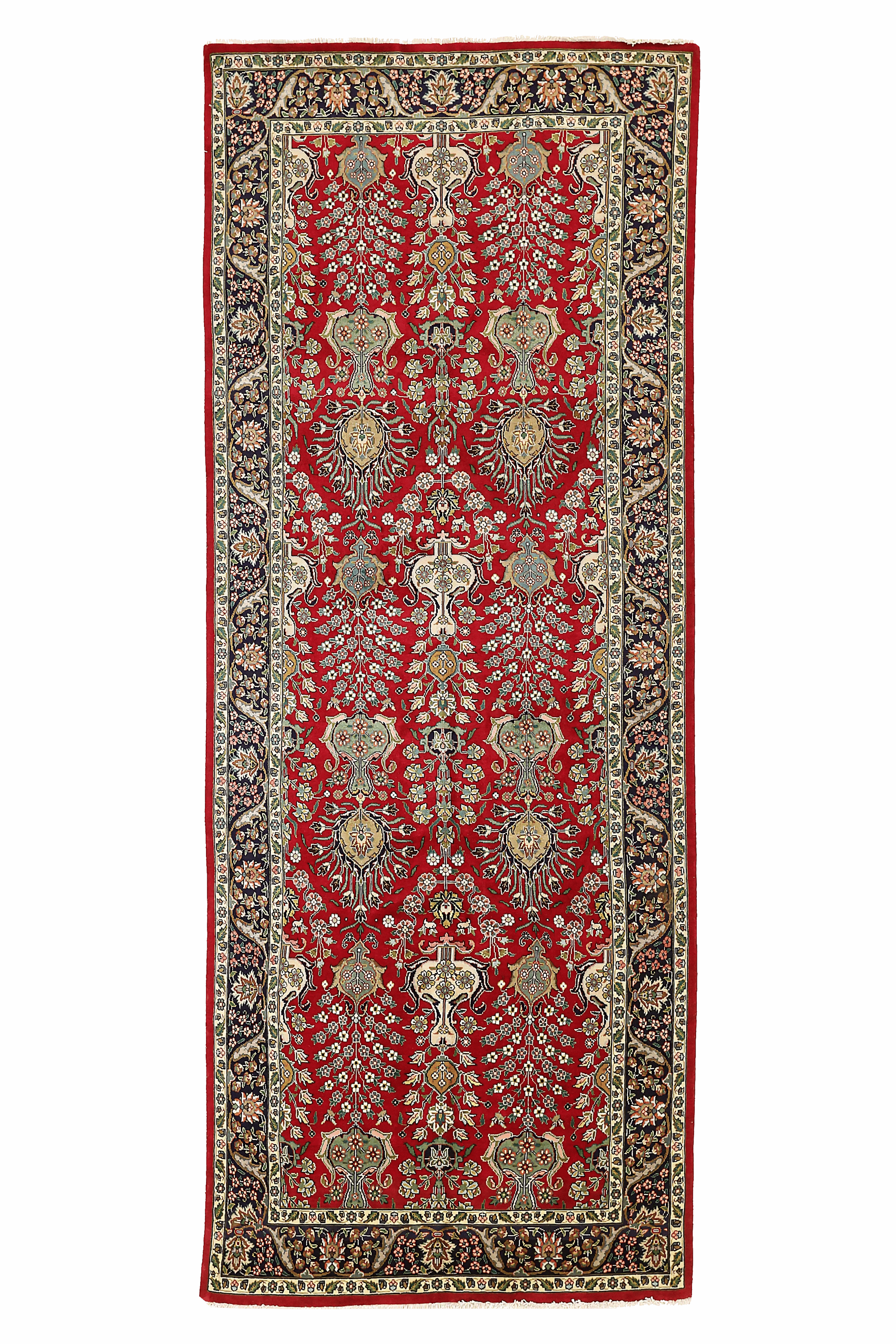 Antique Persian Tabriz Traditional Rug 73969