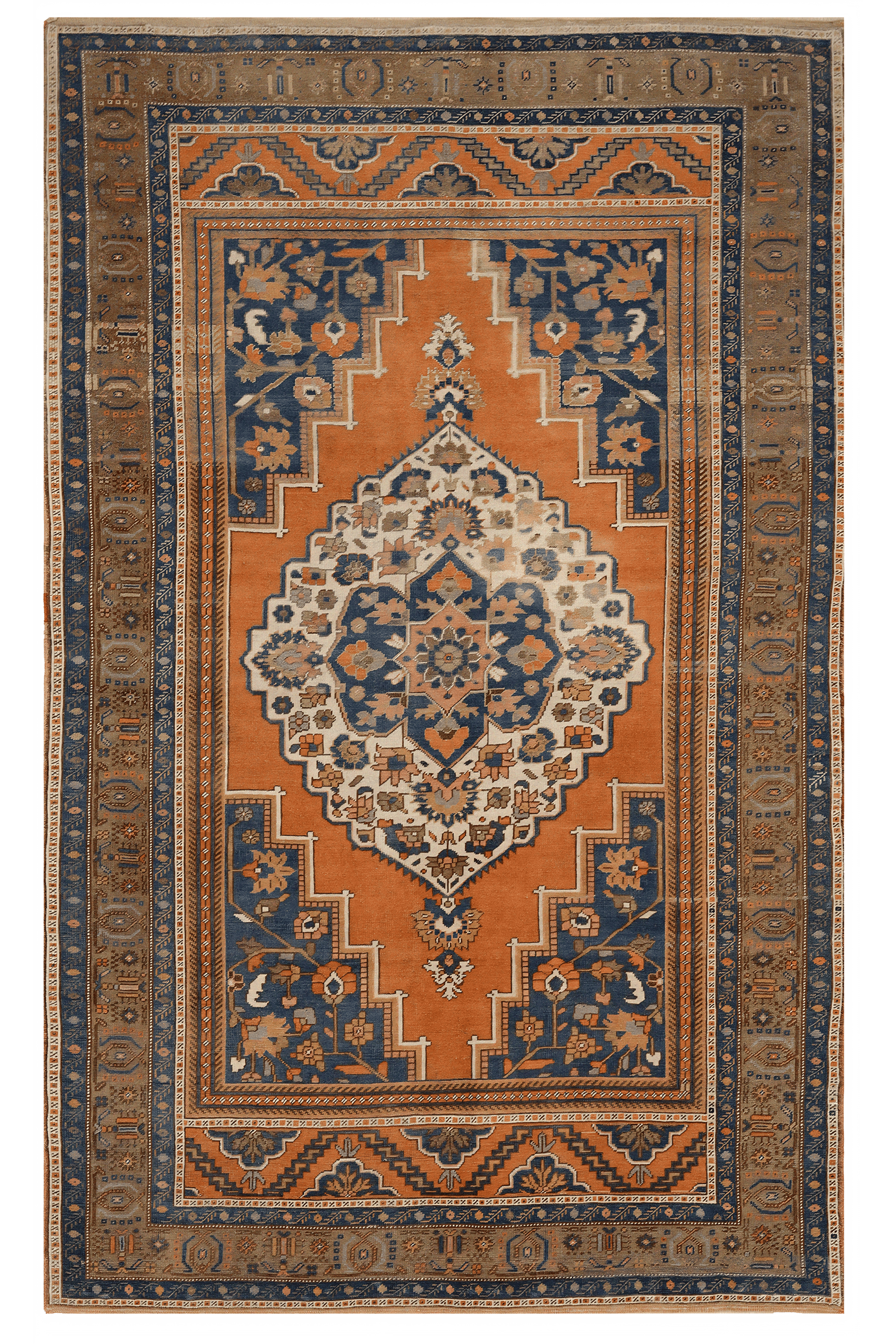Antique Turkey Traditional Rug 92989