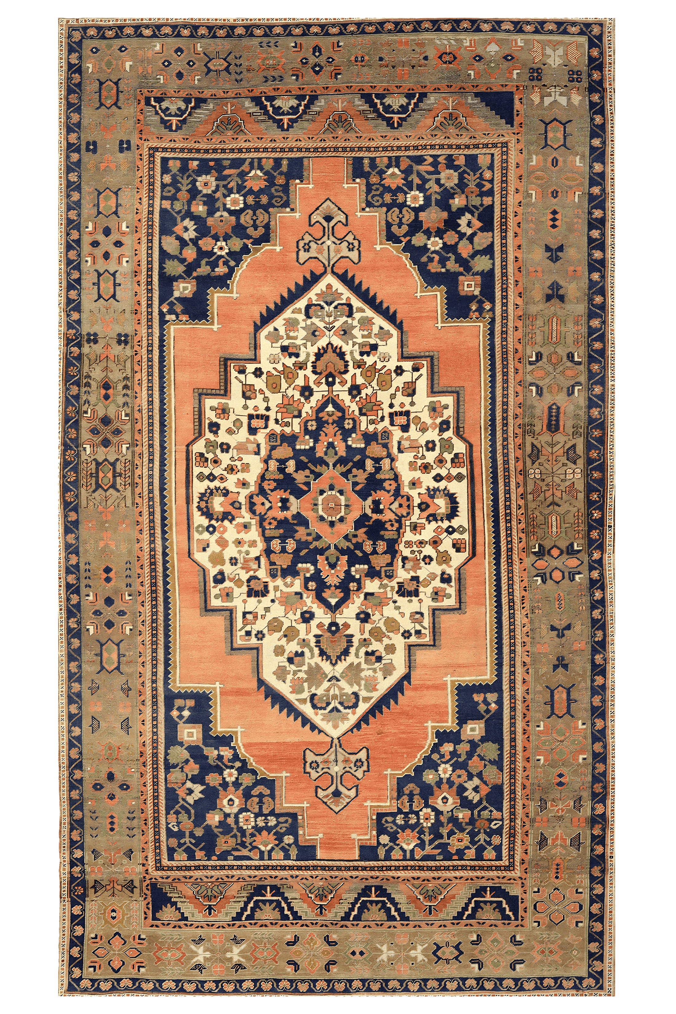 Antique Turkey Traditional Rug 92992