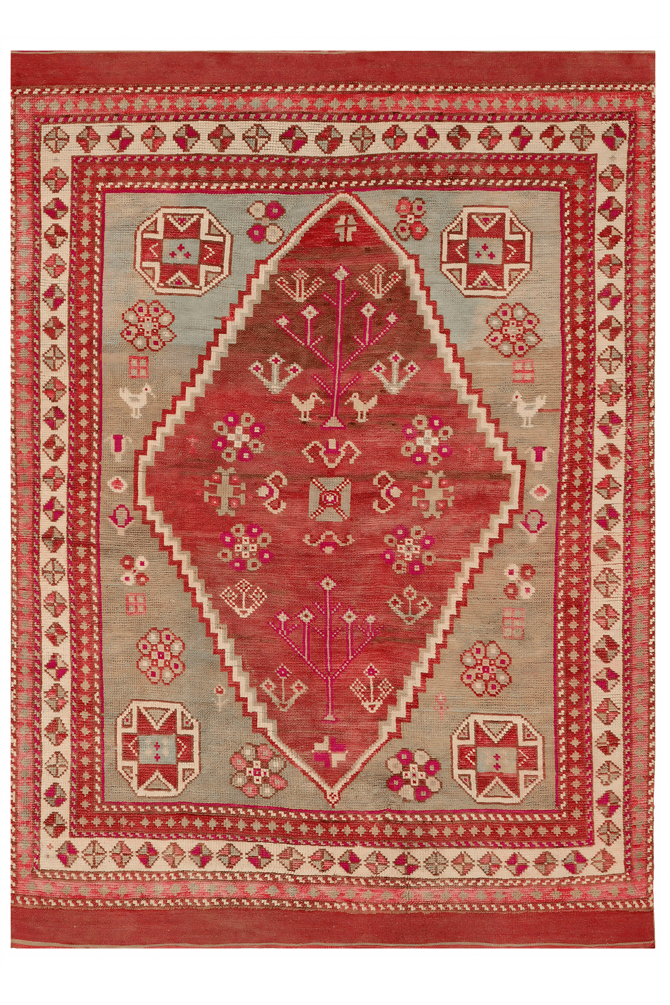 Antique Turkey Traditional Rug 92998