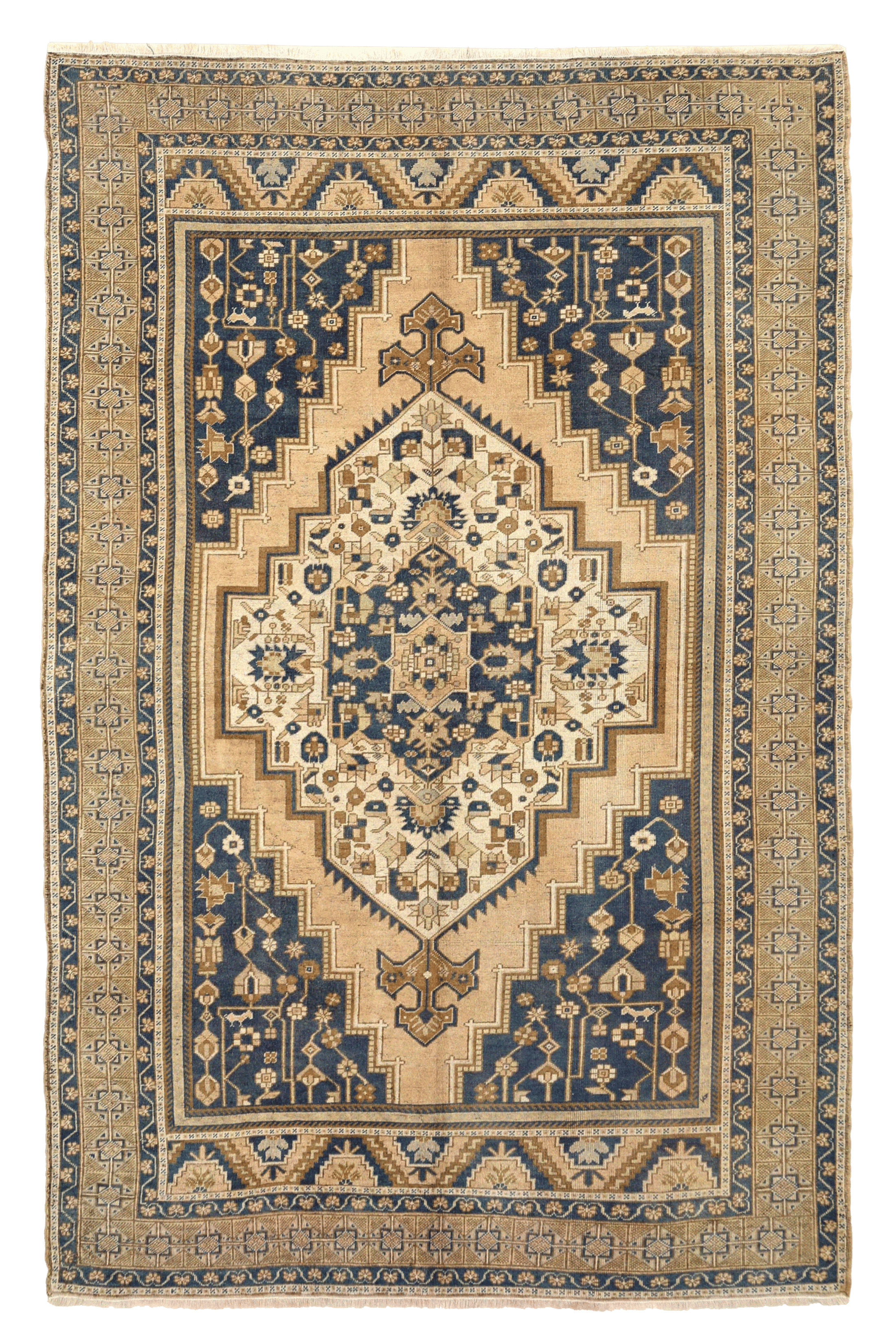 Antique Turkey Traditional Rug 93117