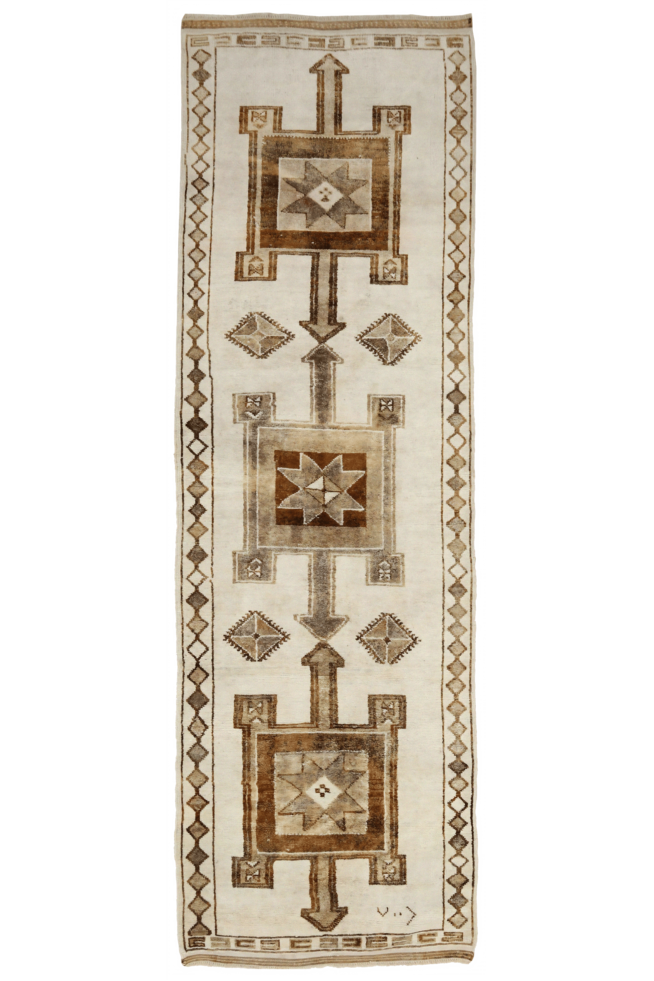 Antique Turkey Traditional Rug 93209