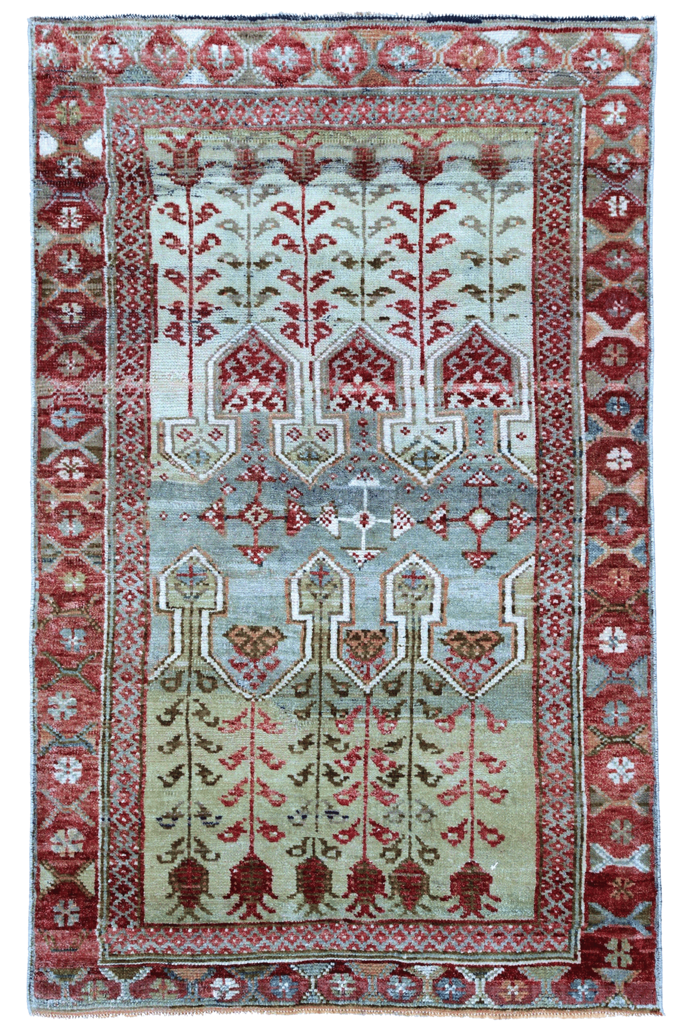 Antique Turkey Traditional Rug 93222