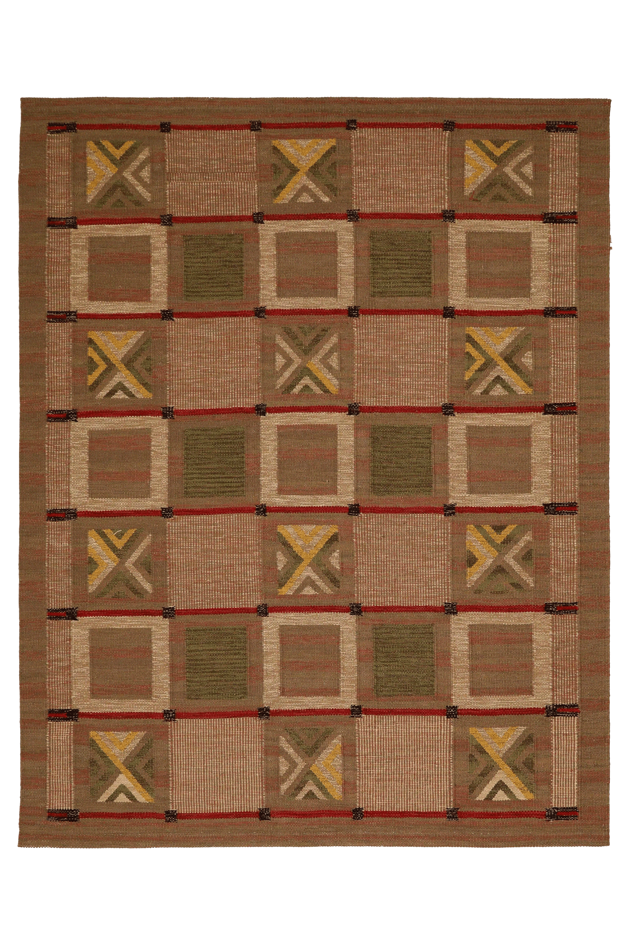 India Scandinavia Modern / Contemporary Rug 93412