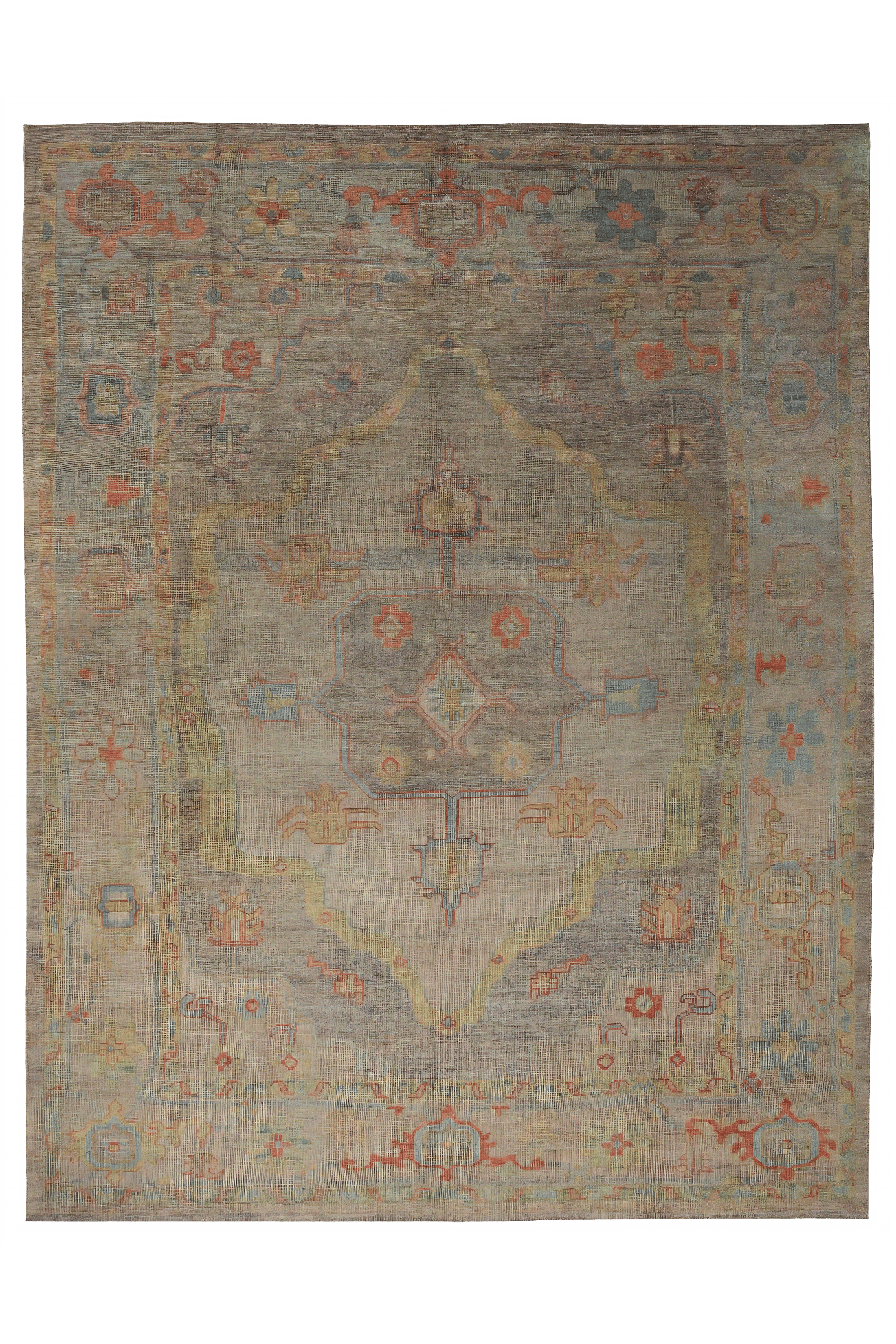 Turkey Oushak Tribal Rug 97017